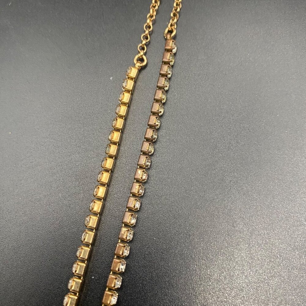 Betsey Johnson Pink Heart Rose Cameo Pendant Gold Tone Necklace Bow LOOK READ - Picture 5 of 9